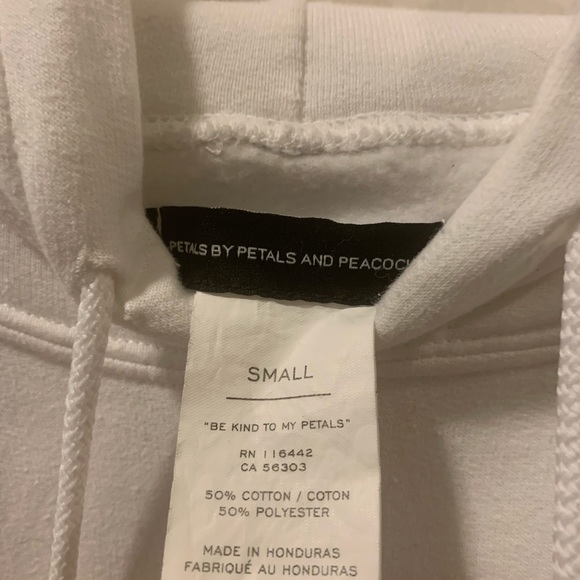 “Thanks for Nothing” Cropped Hoodie - Picture 4 of 4